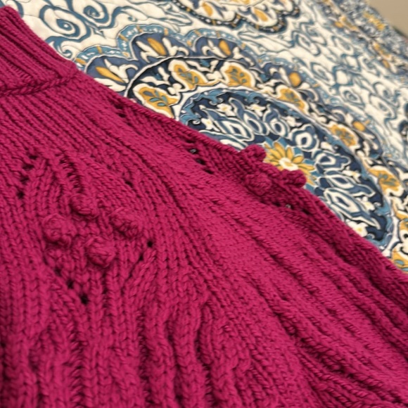 Sezane Aubin Sweater Jumper Magenta - excellent condition - Picture 6 of 12